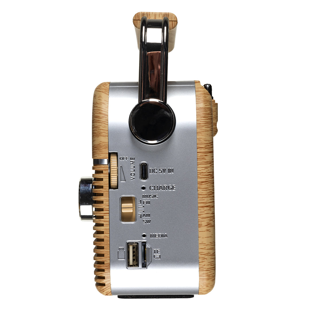 RETRO TUNE, radio i bežični zvučnik, 3w, beli