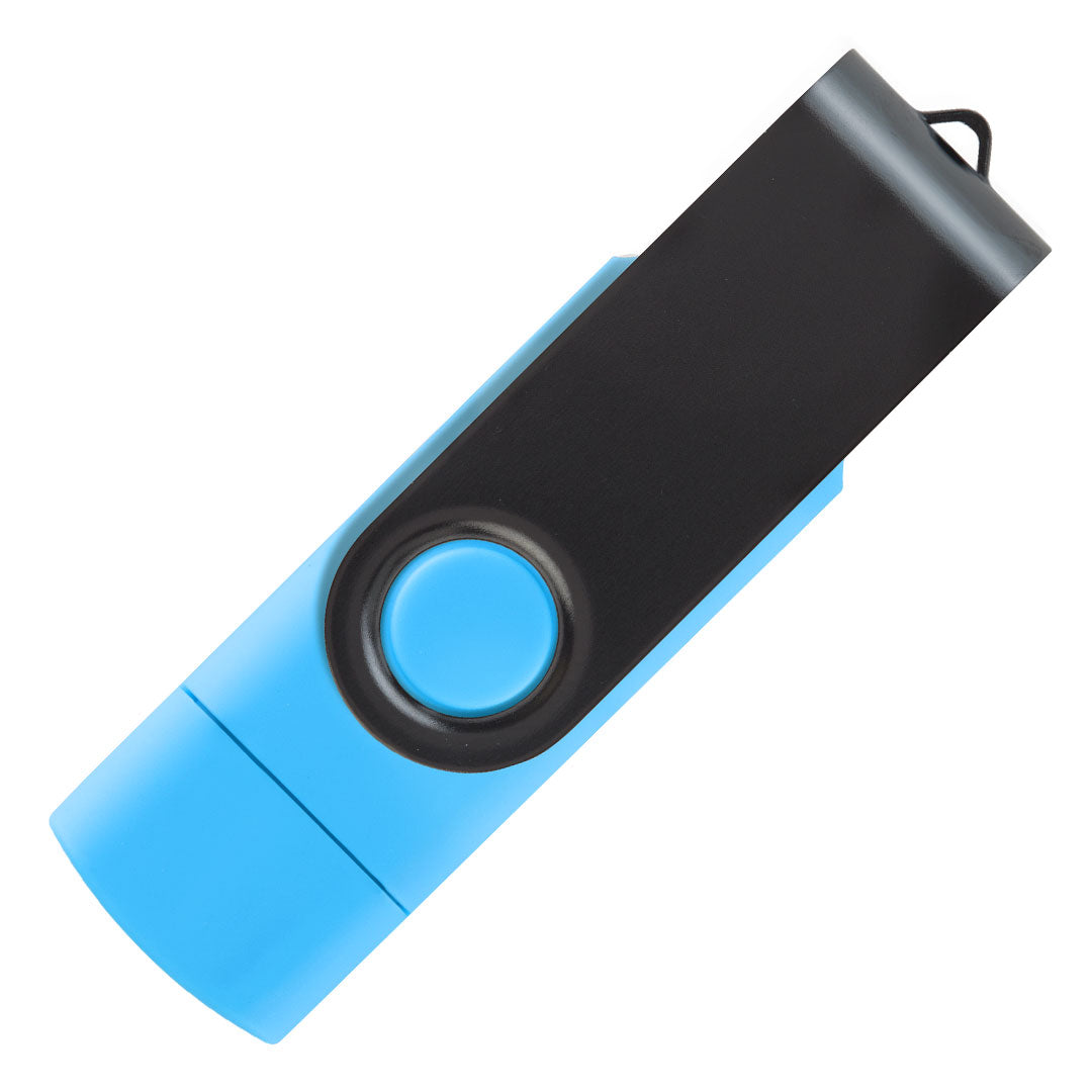 SMART C BLACK 3.0, usb flash memorija, svetlo plavi, 128GB - Plava