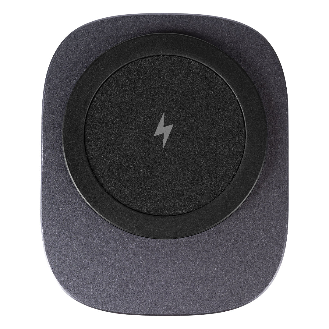 LANDO, držač i bežični punjač mobilnih telefona za automobil, tamno sivi