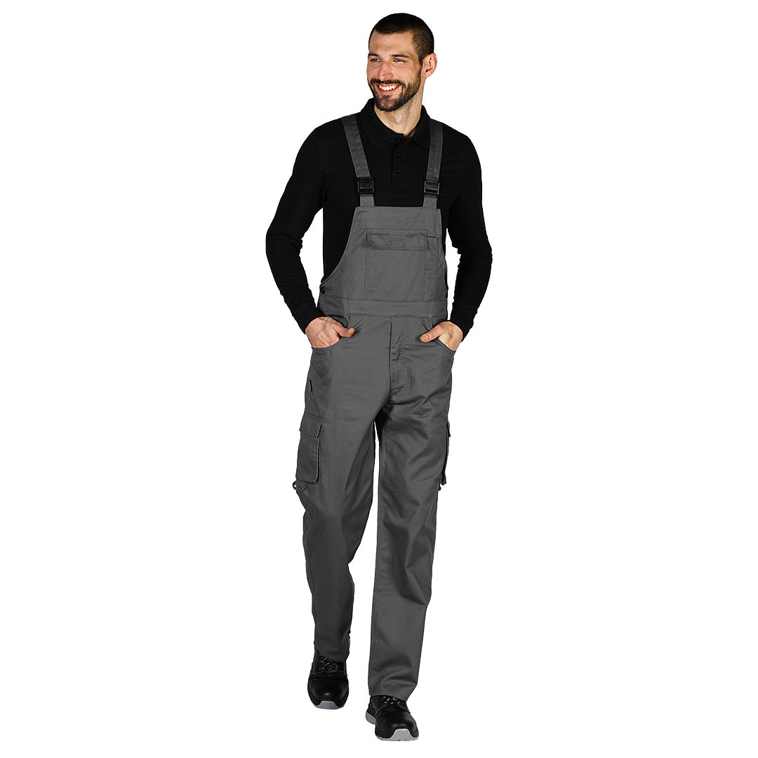 CRAFT BIB PANTS, radni polukombinezon, tamno sivi - Siva