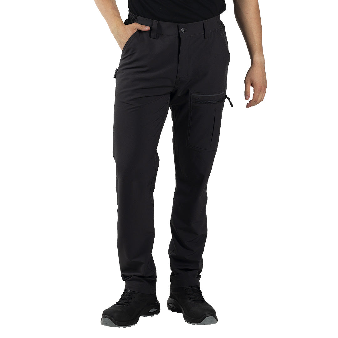 PANTHER TRACK PANTS, funkcionalne pantalone sa elastinom, tamno siva - Siva