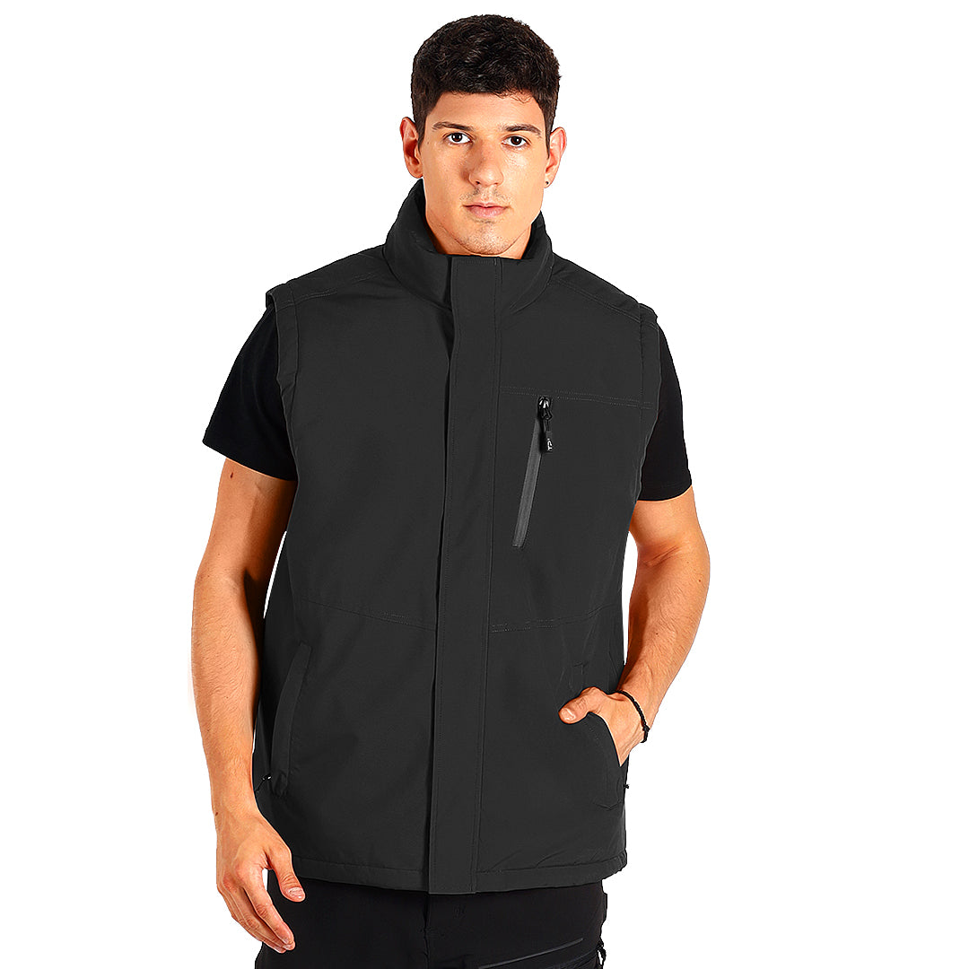 KOBALT VEST, radni prsluk, tamno sivi - Siva