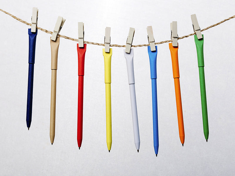 PAPIRUS, papirna hemijska olovka, bela