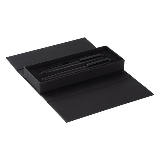 OTTO, metalna hemijska i roler olovka u setu, crna - Crna