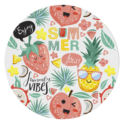 SUBLI MAGNET ROUND, magnet za sublimaciju, beli