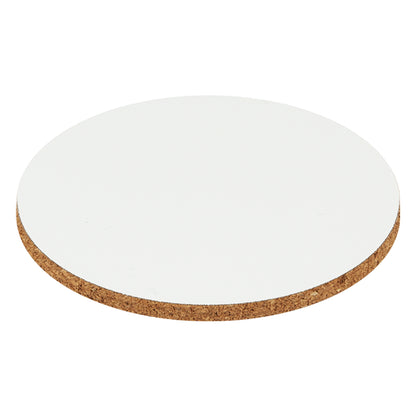 SUBLI WHITE ROUND, podmetač za sublimaciju, beli - Bela
