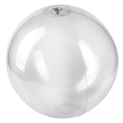 SANDY, lopta na naduvavanje, transparentna - Bela