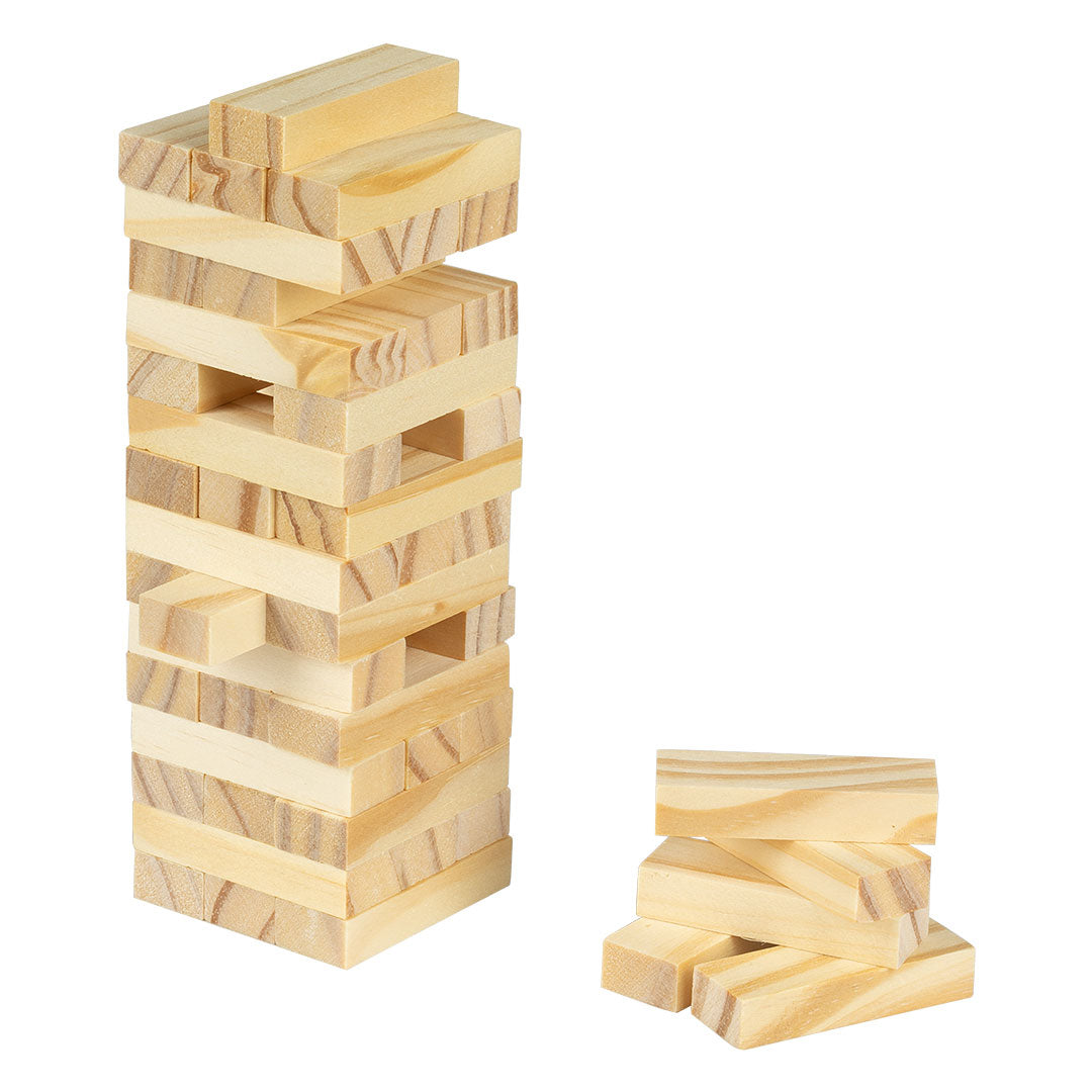 TOWER 54, društvena igra drveni toranj, 54/1, bež