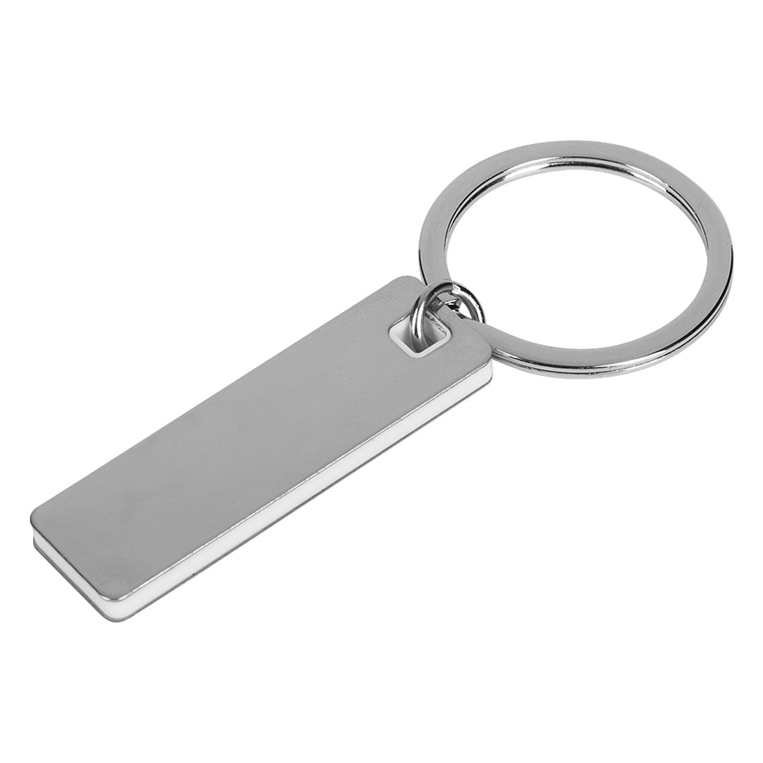 PIANO, privezak za ključeve, beli - Bela