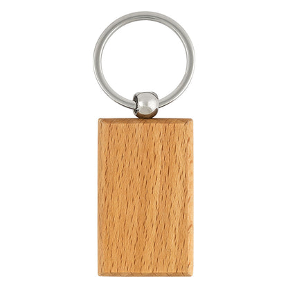 WOODY R, privezak za ključeve, bež