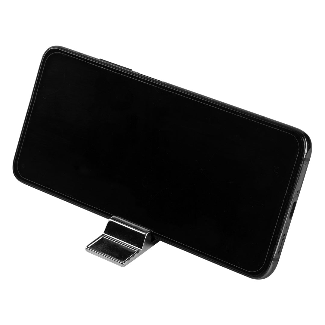 PROP, privezak za ključeve sa držačem za mobilne uređaje, sjajno metalni