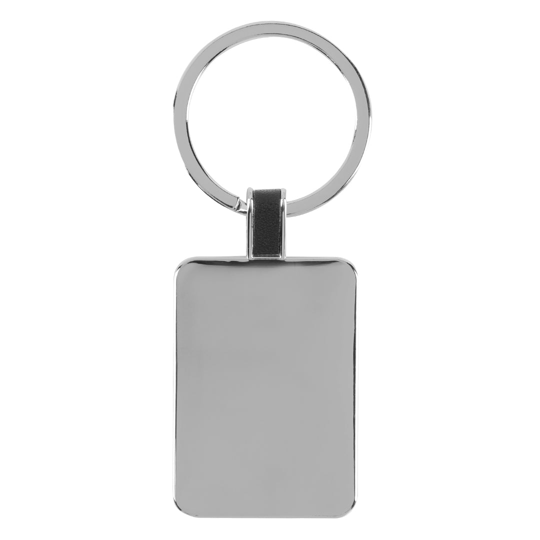 ZONE, privezak za ključeve, sjajno metalni