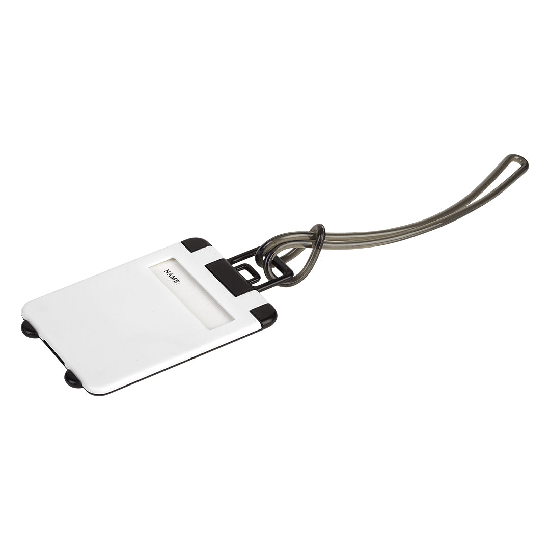 TRAVELER, identifikaciona kartica za putnu torbu, bela - Bela