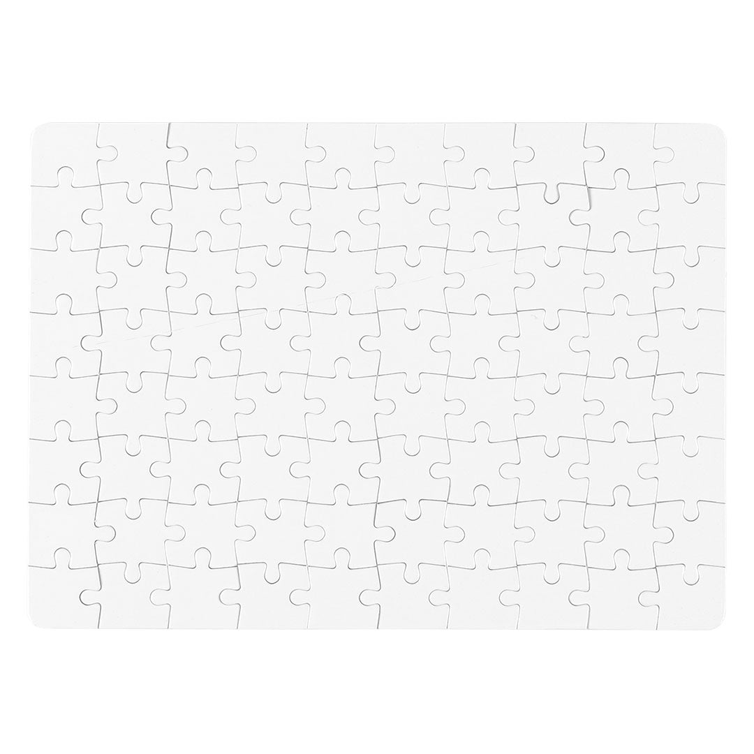 PUZZLE A5-80, slagalica za sublimaciju, 80 delova, bela - Bela