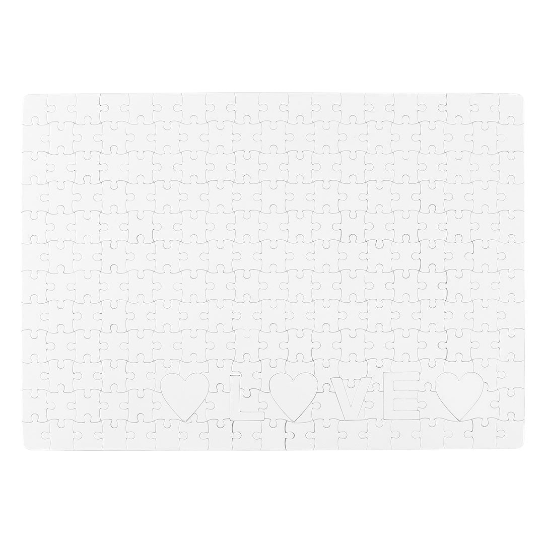 PUZZLE A3-228, slagalica za sublimaciju, 228 delova, bela - Bela