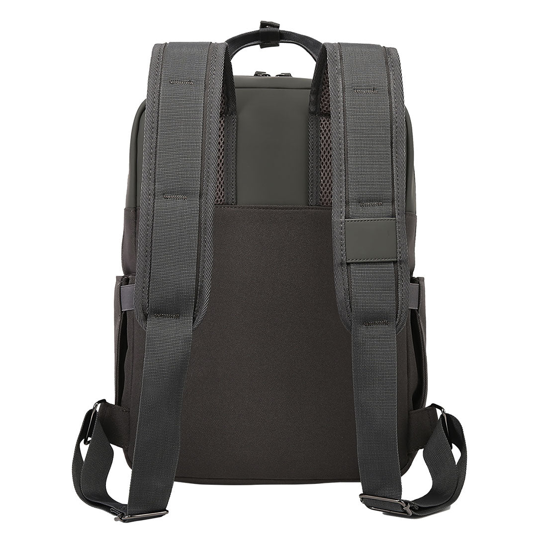 PIONEER, poslovni ranac, krem-beli