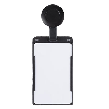 ACCESS, držač za identifikacionu karticu sa povratnim mehanizmom, crni - Crna