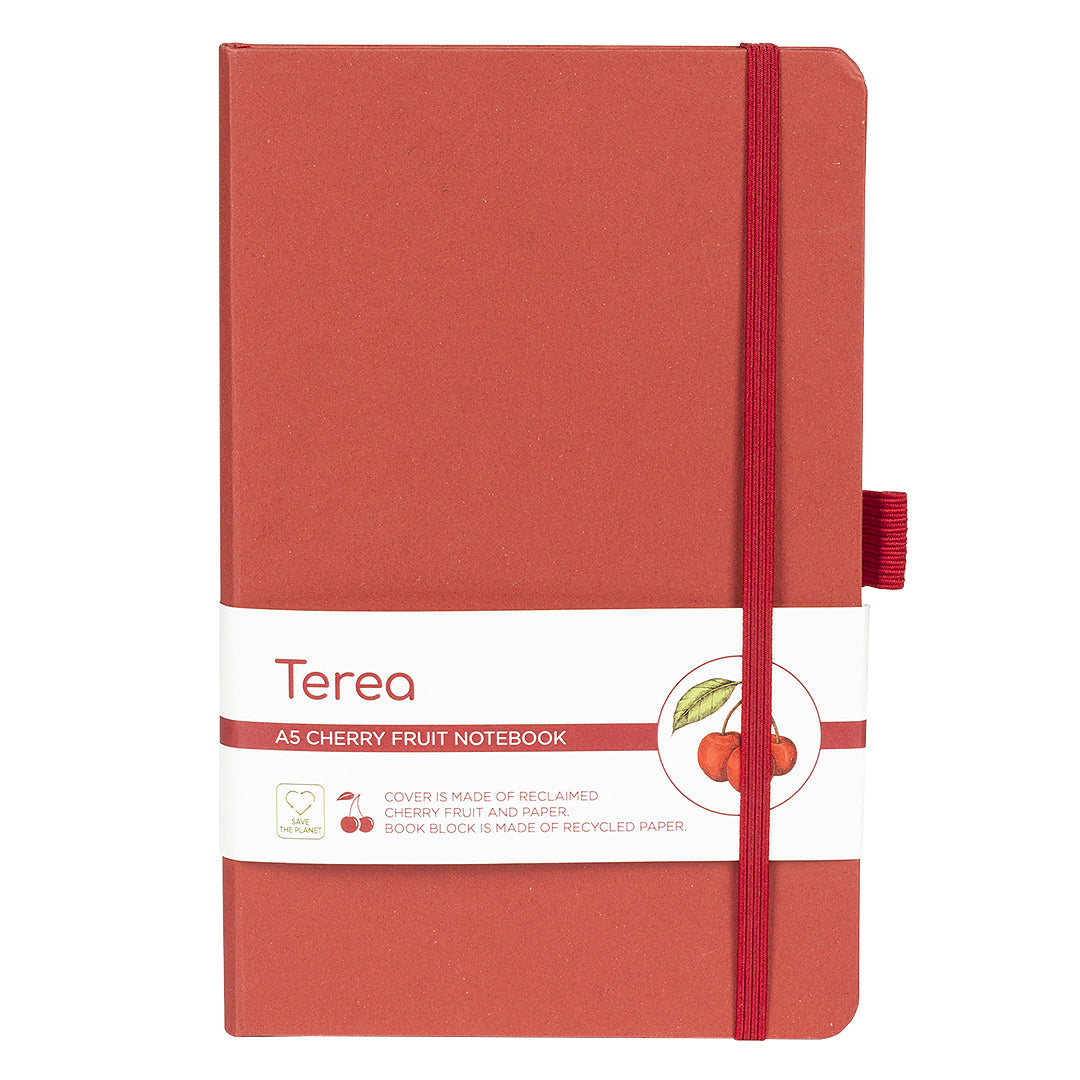 TEREA, notes a5, korica: mešavina bio materijala i papira, bež