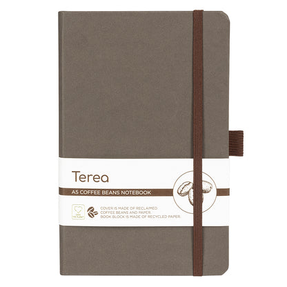 TEREA, notes a5, korica: mešavina bio materijala i papira, bež