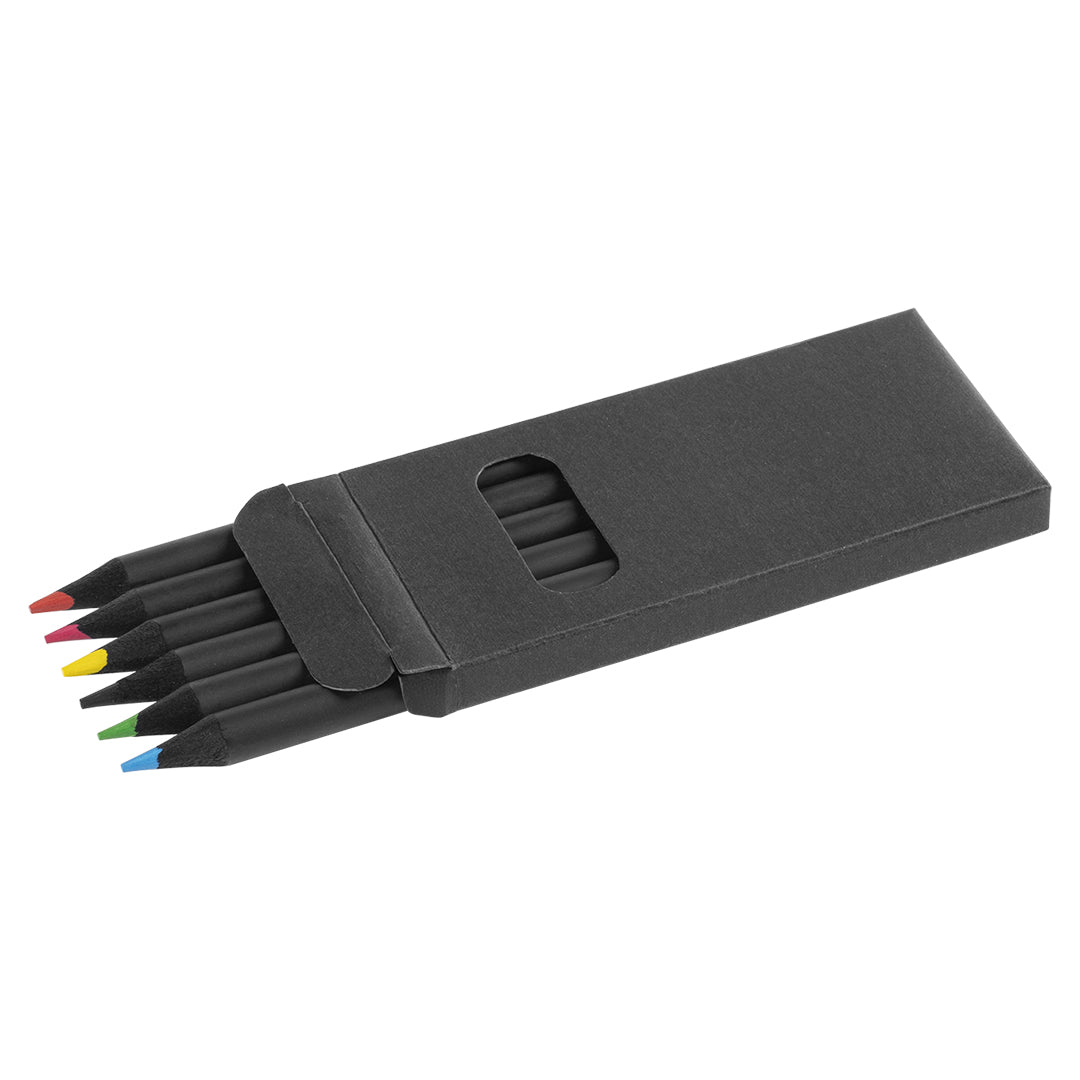 SKETCH NERO, drvene bojice, 6/1, crne - Crna