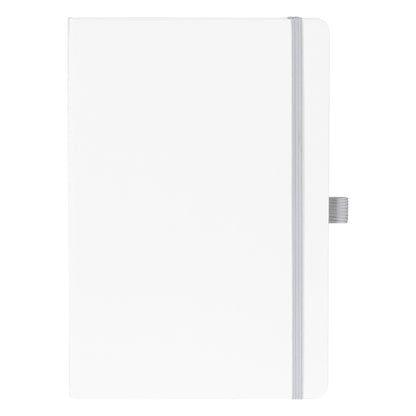 PARIS, notes a5 sa koricom od gumiranog papira, beli - Bela