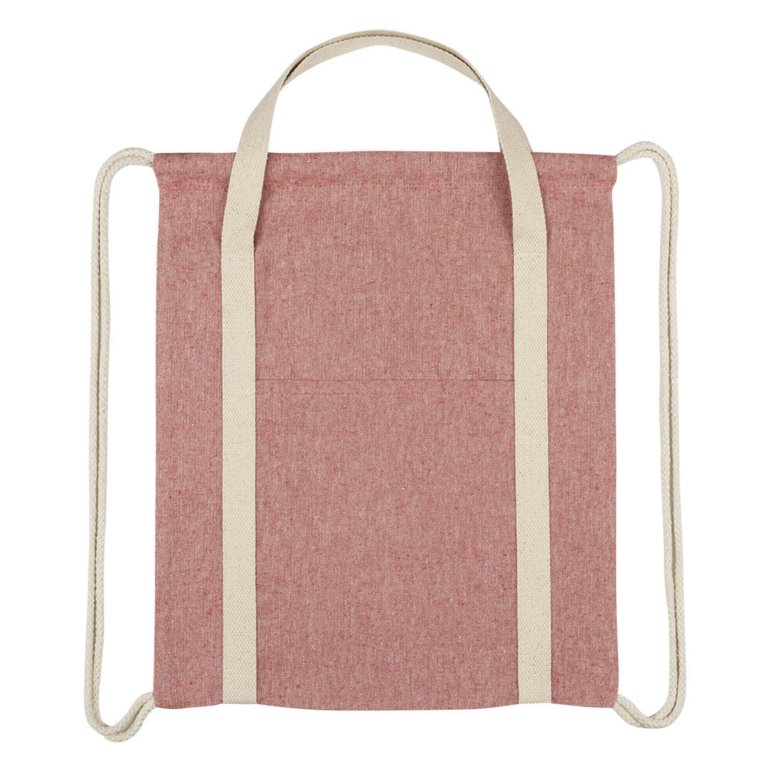 ZORA, ranac od recikliranog pamuka, 200 g/m2, crni