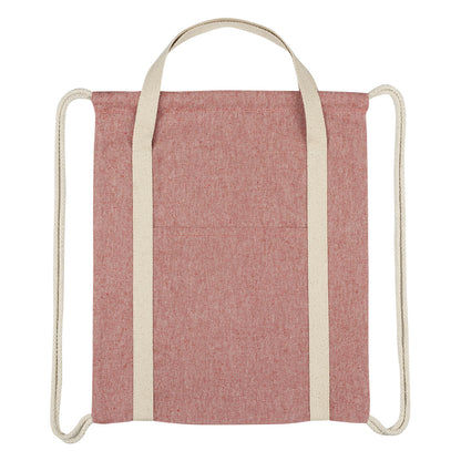 ZORA, ranac od recikliranog pamuka, 200 g/m2, crni