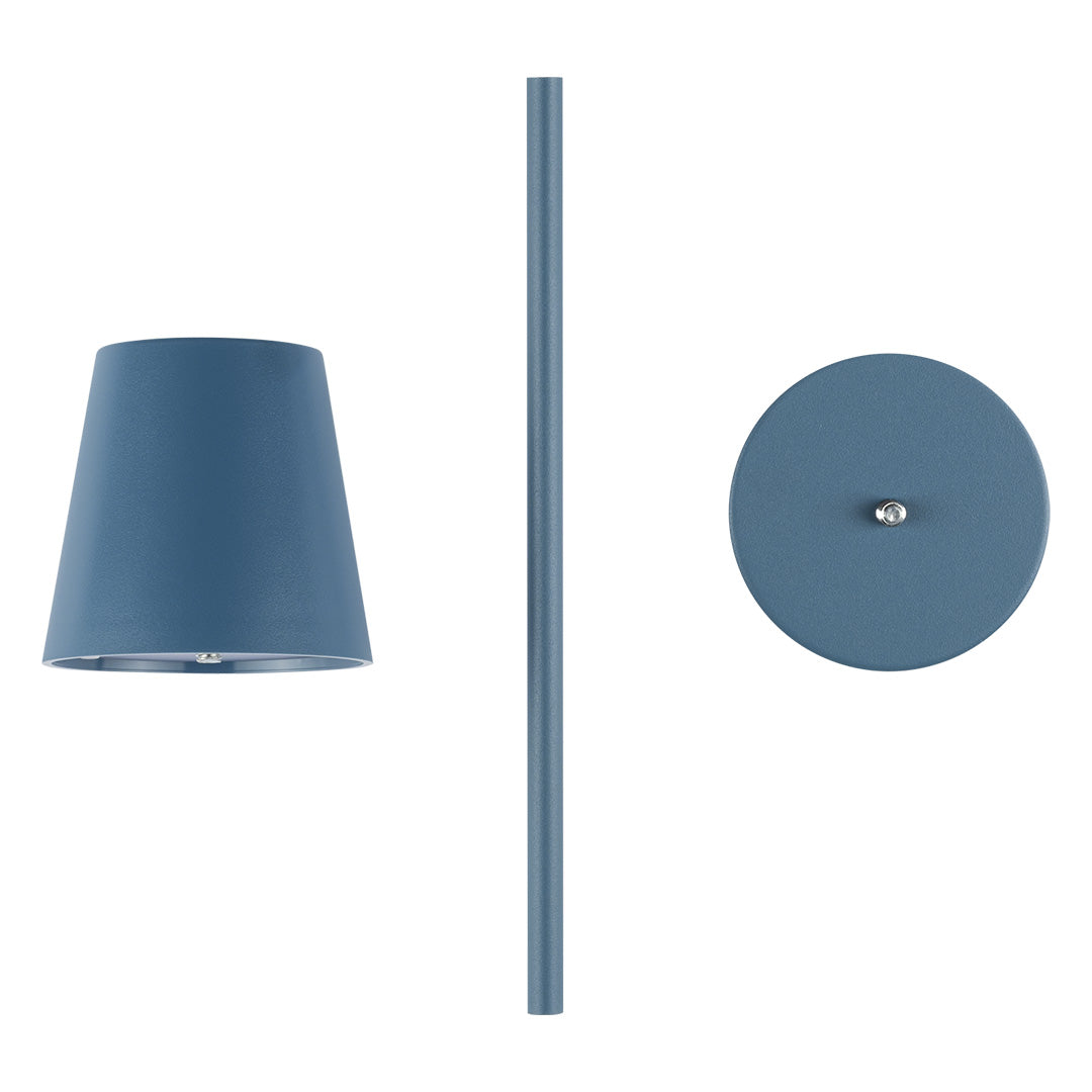 NERA, led stona lampa, bela