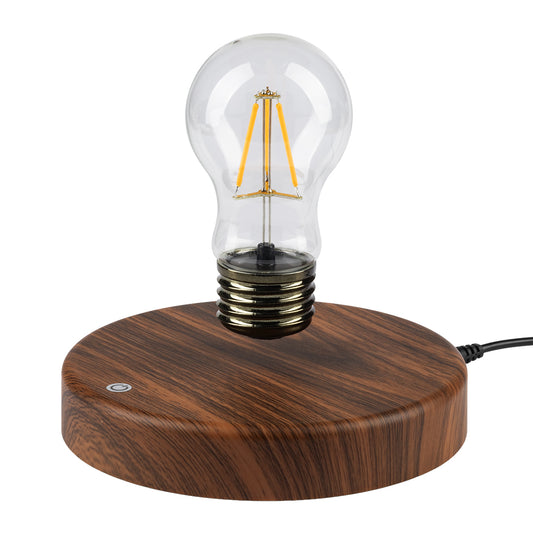 TESLA, magnetna levitirajuća lampa, braon - Braon