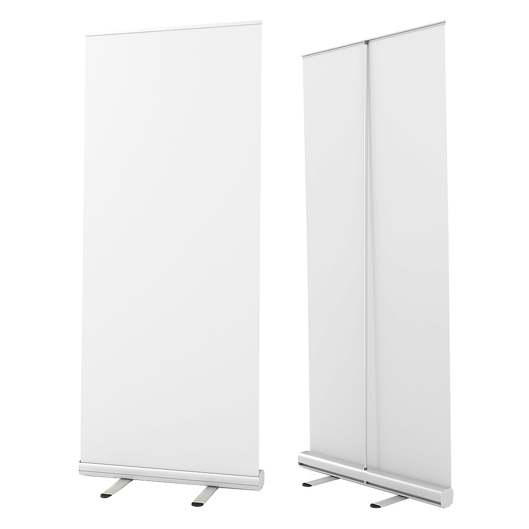 ROLL UP 85, aluminijumski reklamni pano, srebrni