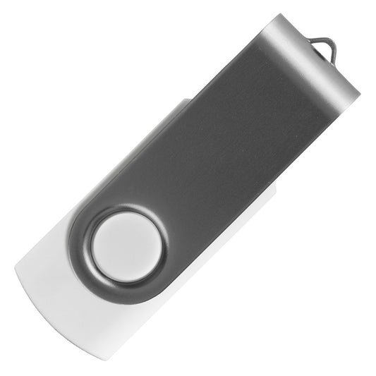 SMART GRAY, usb flash memorija, beli, 8GB - Bela