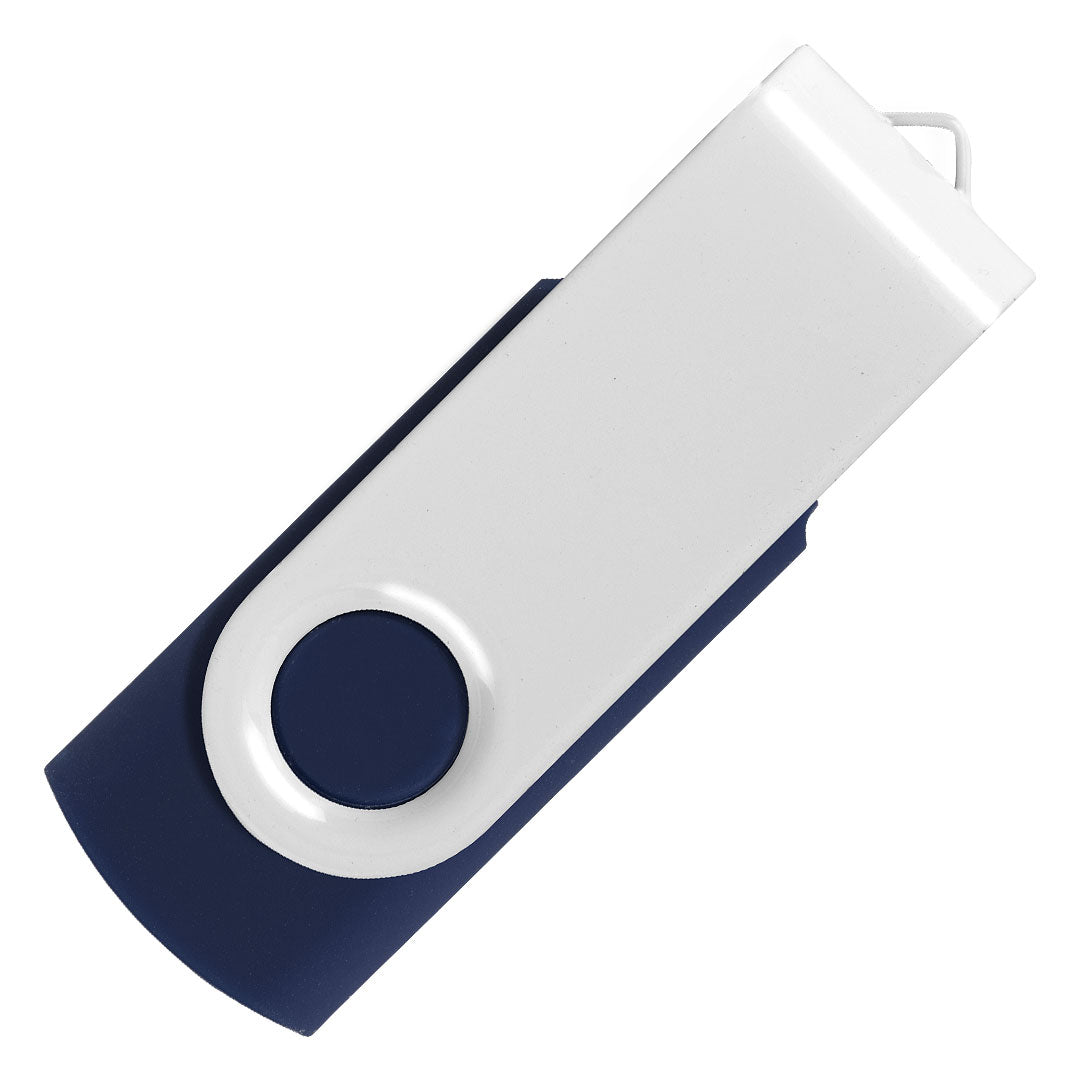 SMART WHITE, usb flash memorija, plavi, 8GB - Plava