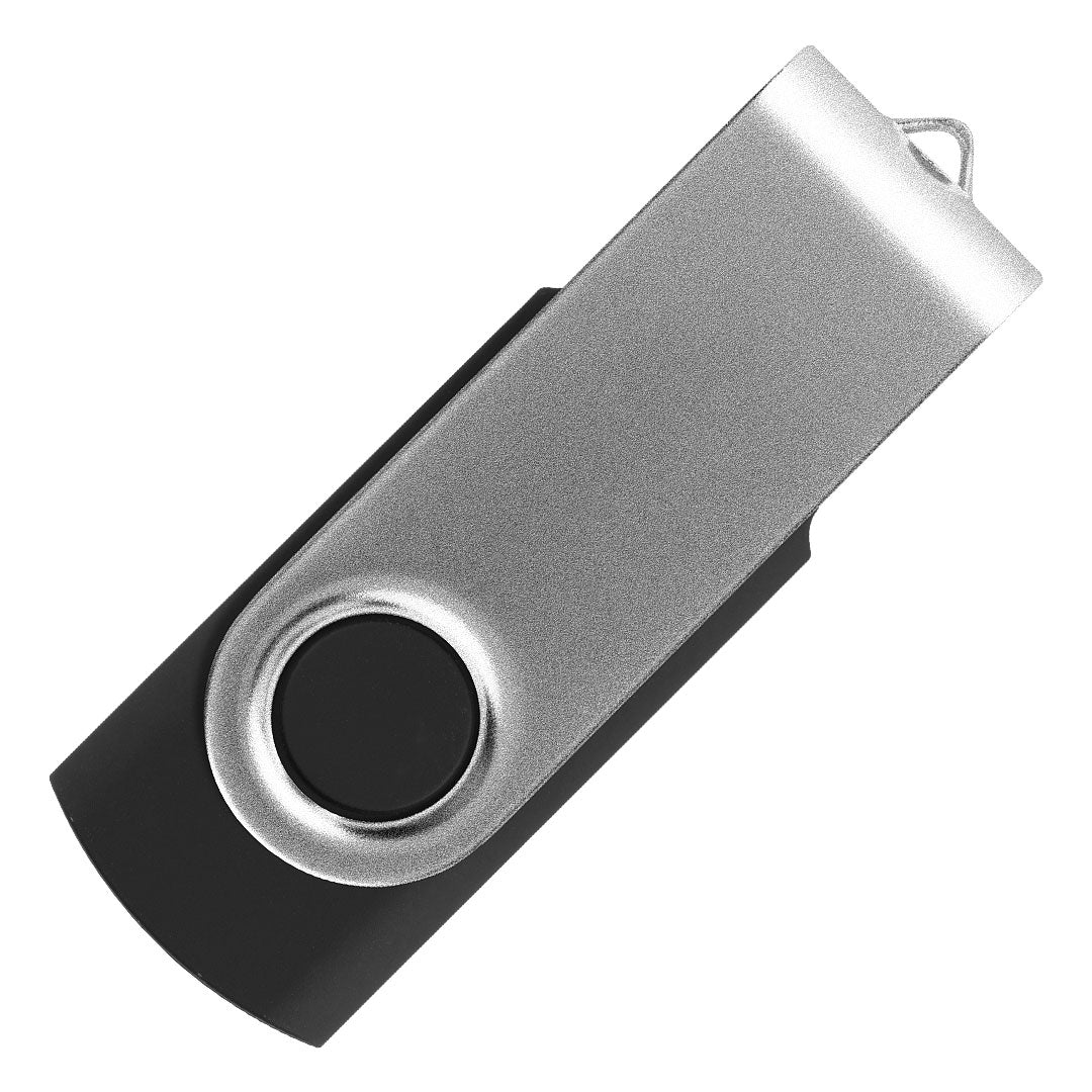 SMART SILVER, usb flash memorija, crni, 8GB - Crna