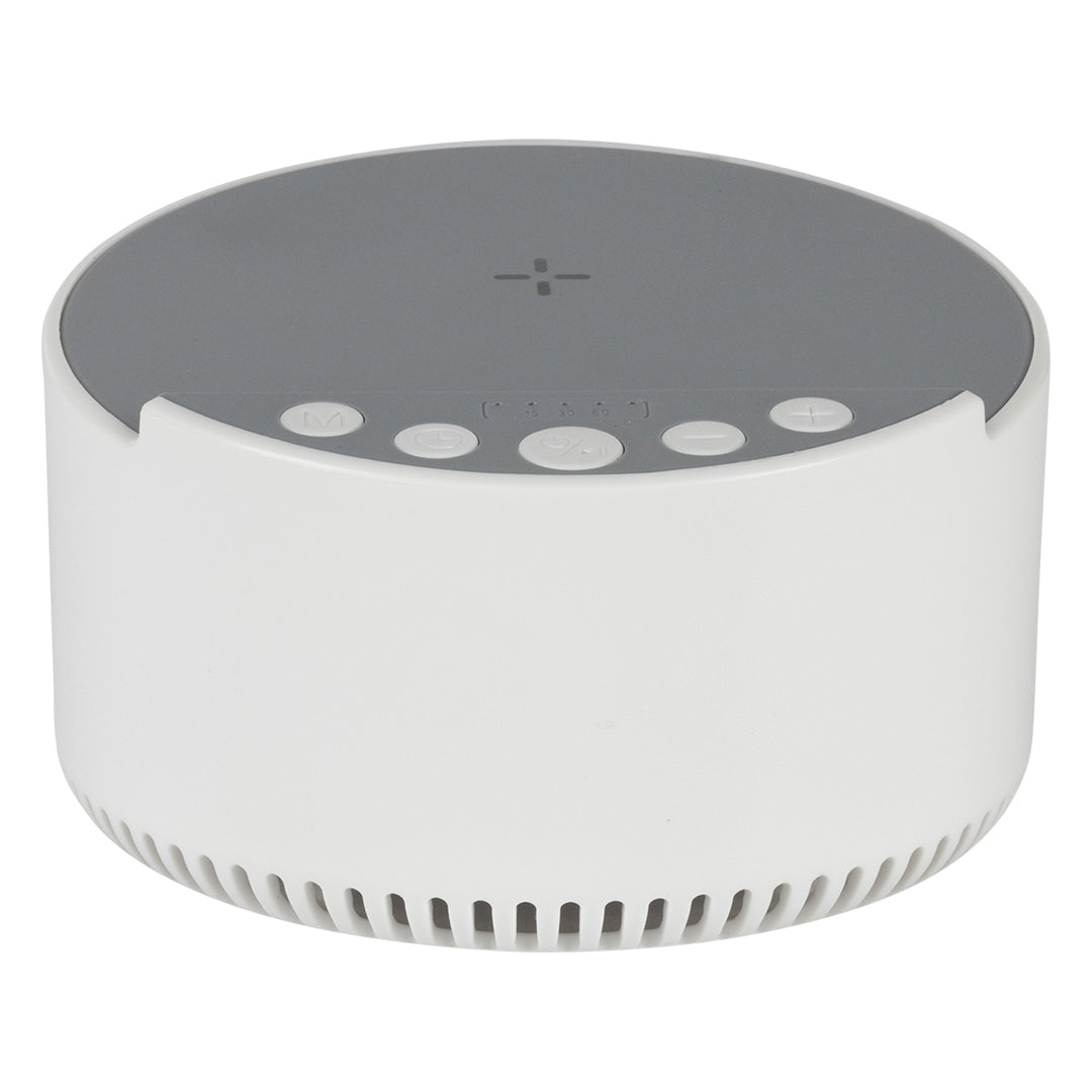 RENNE, bežični zvučnik 3w, bežični punjač 15w, sa 6 melodija za spavanje, beli - Bela