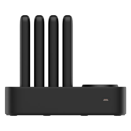 REVOLUTION, pomoćna stanica sa baterijama 4 x 10.000 mah, 65w, sa magnetom, crna