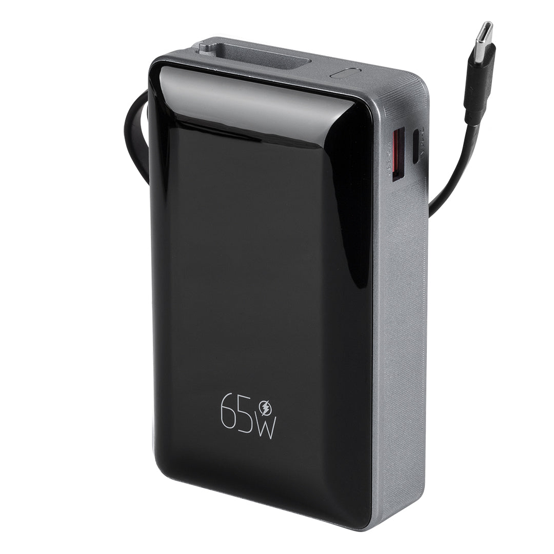 ZEST 20PD 65W, pomoćna baterija za laptop, 20.000 mah, 65 w, tamno siva