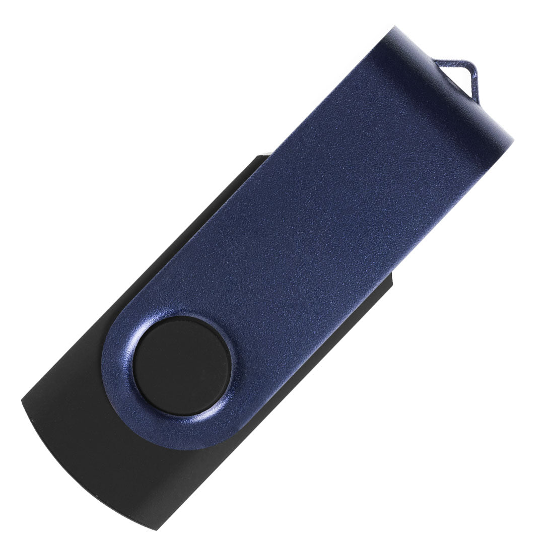 SMART NAVY BLUE, usb flash memorija, crni, 8GB - Crna