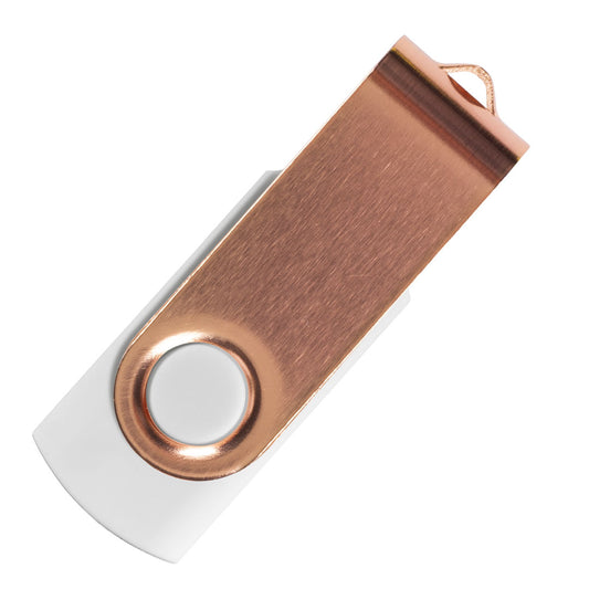 SMART ROSE GOLD, usb flash memorija, beli, 8GB - Bela
