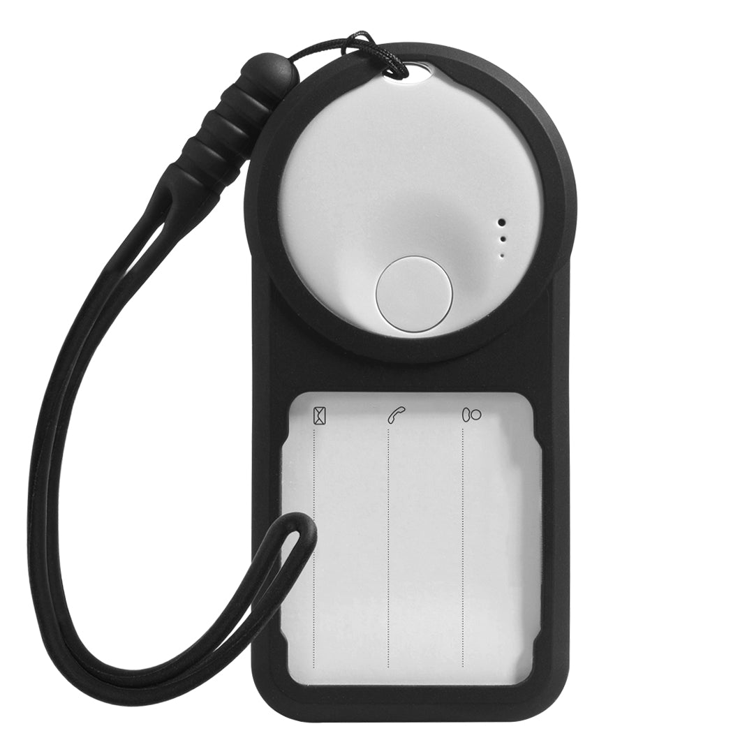 TAG FINDER, find my kartica za putnu torbu, crna