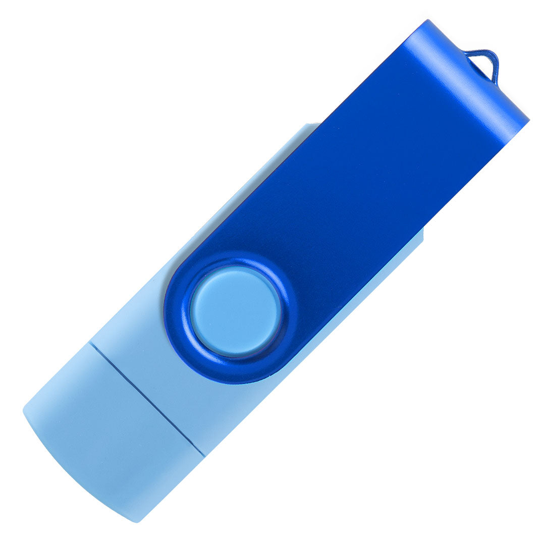 SMART C BLUE, usb flash memorija, svetlo plavi, 8GB - Plava