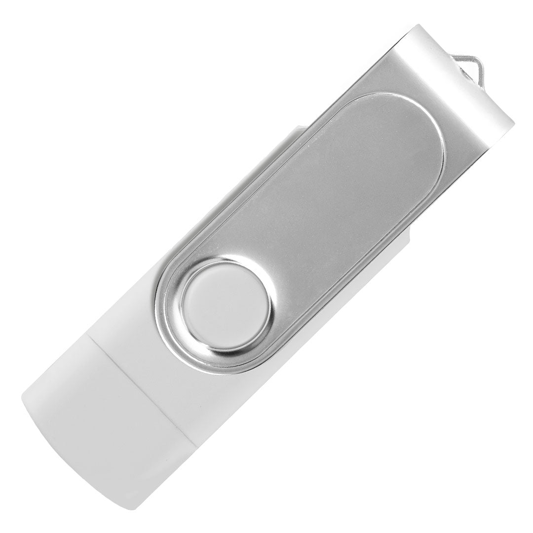 SMART C STICKER, usb flash memorija, beli, 8GB - Bela