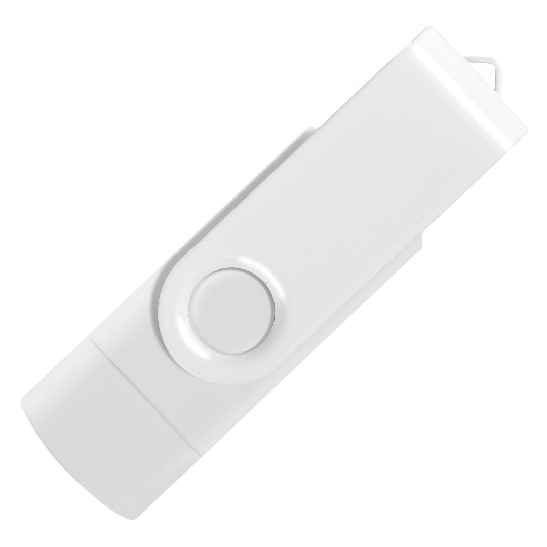 SMART C WHITE, usb flash memorija, beli, 8GB - Bela