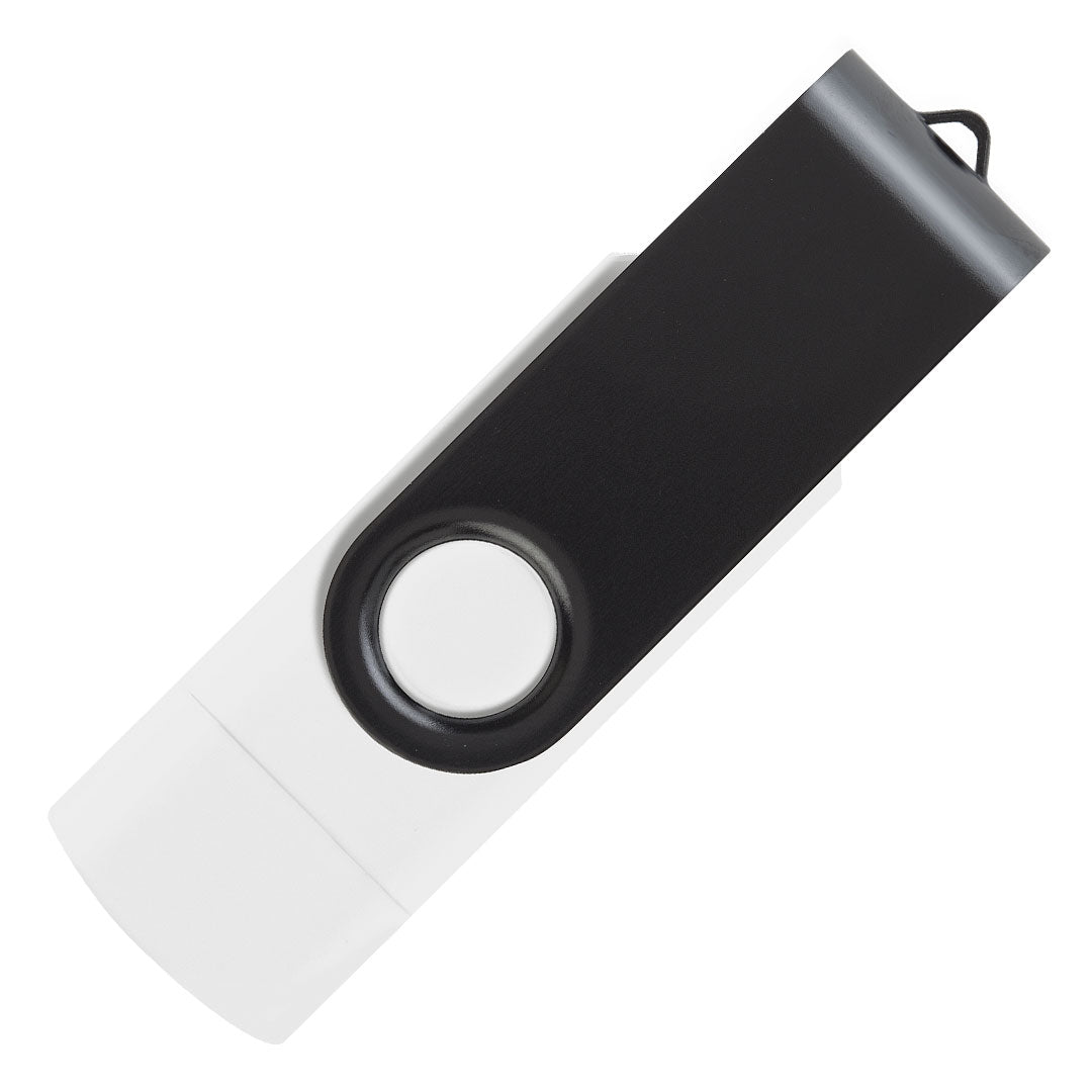 SMART C BLACK, usb flash memorija, beli, 8GB - Bela