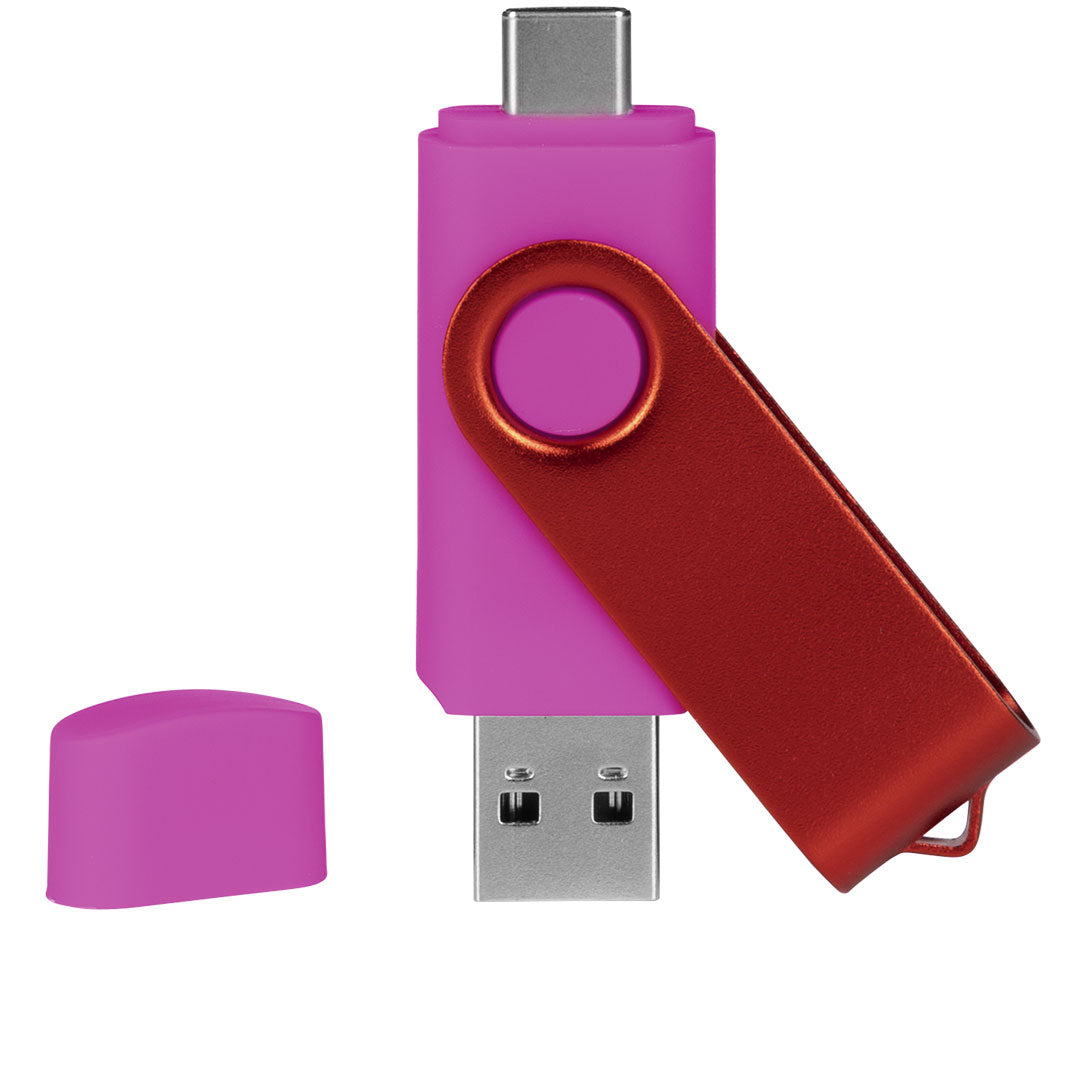 SMART C RED, usb flash memorija, pink, 8GB - Pink