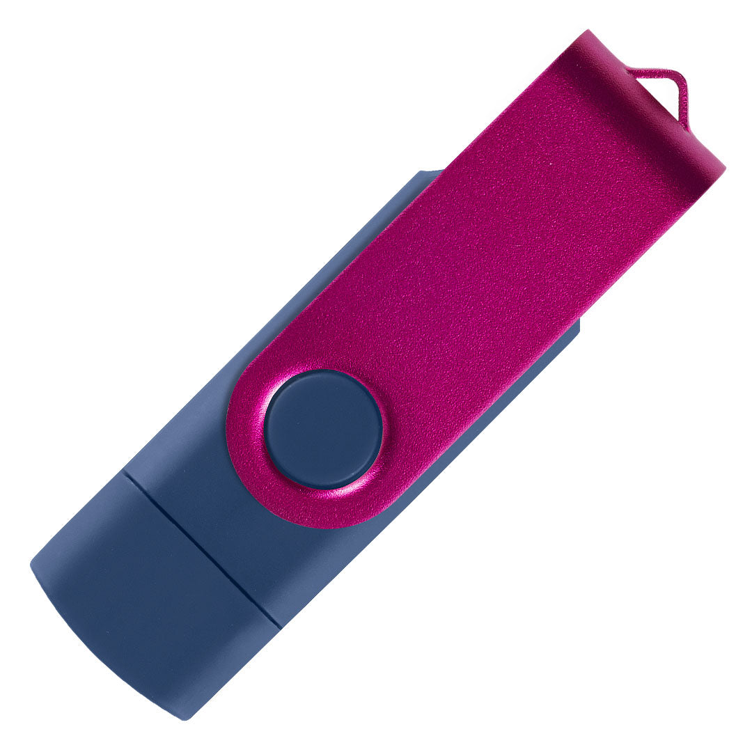 SMART C PINK, usb flash memorija, plavi, 16GB - Plava