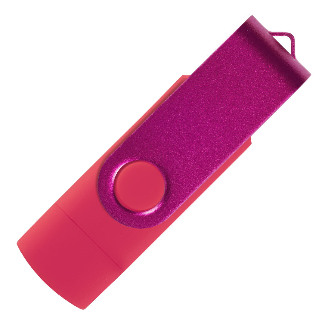 SMART C PINK, usb flash memorija, crveni, 16GB - Crvena