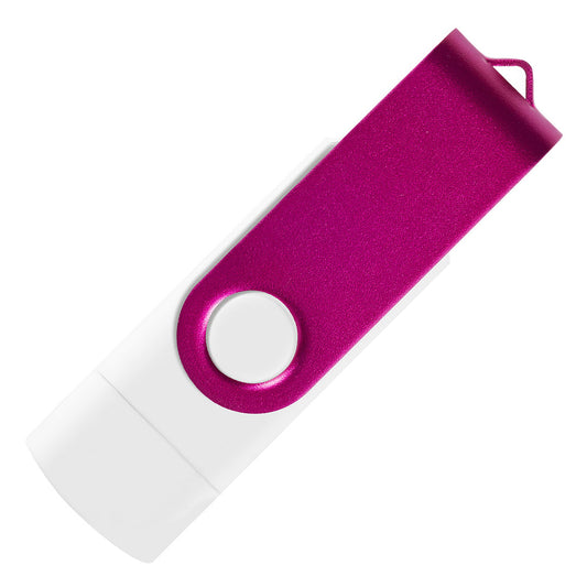 SMART C PINK, usb flash memorija, beli, 16GB - Bela
