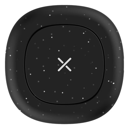 SIGNAL, bežični punjač, 15w, mix: reciklirani kamen i plastika, beli