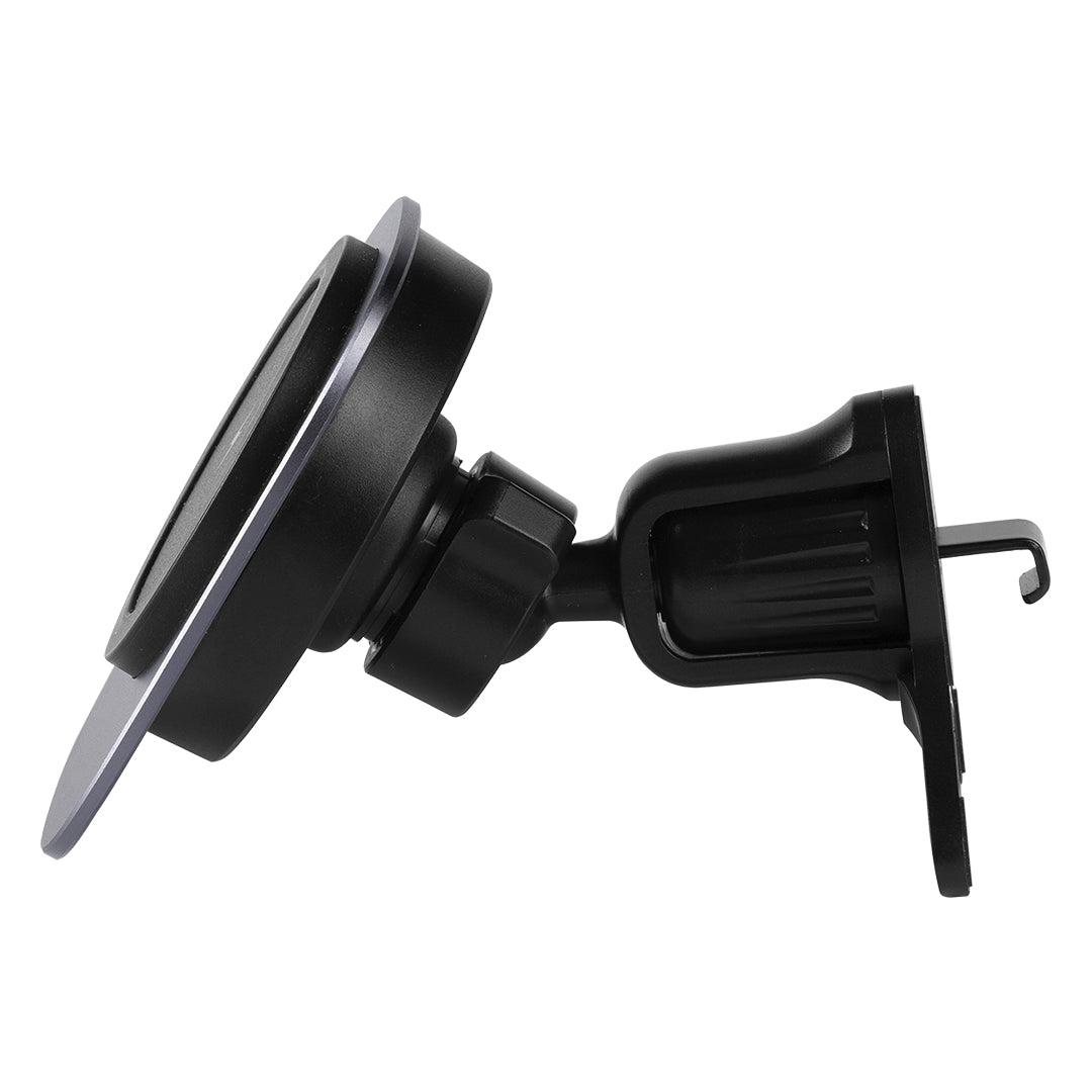 LANDO, držač i bežični punjač mobilnih telefona za automobil, tamno sivi