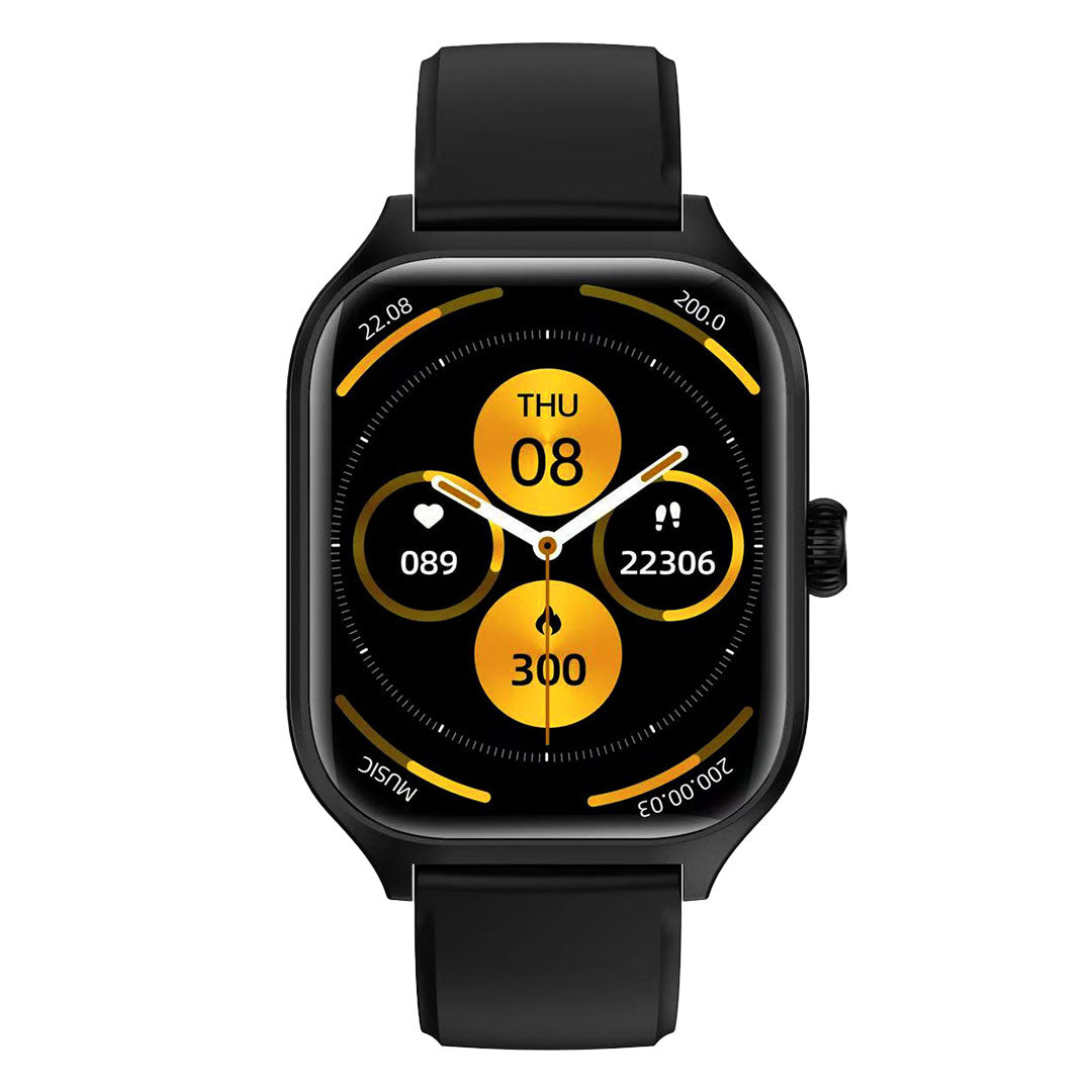 TACT, pametni sat, crni